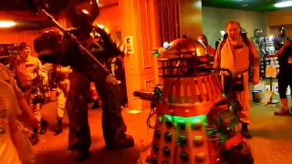 Dalek Destroyer and Warhammer/Warcraft Dance Off!