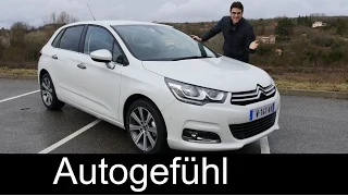 Citroen C4 Facelift Selection test driven FULL REVIEW - Autogefühl