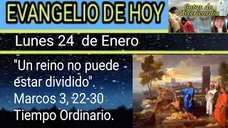 Evangelio de hoy según San Marcos 3, 22-30/Lunes 24 de Enero 2022/Meditación Papa Francisco