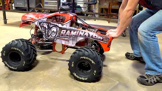 RUN AWAY RAMINATOR! MONSTER TMR PERFORMANCE Clutch, Engine & Pipe UPGRADE / INSTALL | RC ADVENTURES