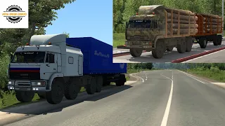 ЛУЧШИЙ МОД ДЛЯ СУРОВОЙ РОССИИ KAMAZ 54-64-65 ДЛЯ #ETS2 1.46