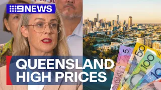 Basic essential price rise sending Queensland homes into debt, says new report | 9 News Australia