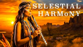 Native American Flute Music - Celestial Harmony Healing Flute Music with Earthscapes