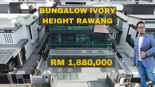 Luxurious Triple Storey Bungalow with Lift | Ivory Heights, Rawang |  RM1.88M Only!