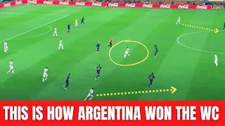 This is how Argentina beat France [Re-Upload] - World Cup final tactical analysis