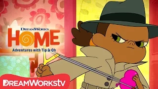 Detective Tucci and a Suspicious Boov | DreamWorks Home Adventures With Tip and Oh