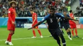 France vs Belgium 1-0 - Highlights of Russia 2018 World Cup