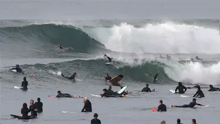 Surfing the perfect waves of Malibu