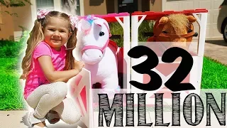 Kids Diana Show Hit 32 Million Subs  - child entertainment - Elena & Diana - kids movie