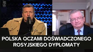 Rosyjski ambasador w Polsce z wizytą u popularnego propagandysty Włodzimierza Sołowjowa.