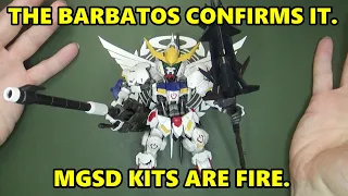 The MGSD Barbatos is a surprise win for me.