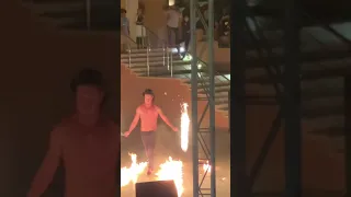 Fire show! |Marsa Alam | Огненное шоу! #shorts