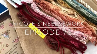 Nicole’s Needlework: FlossTube 75 - A little bit of Stitching and Knitting