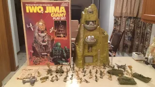 Marx No. 4314 Iwo Jima Giant Playset from 1979!