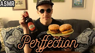 ASMR Eating Sloppy Joes and Discussing Perfection
