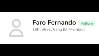 [BLS] Faro Fernando // 18th $treet Gang