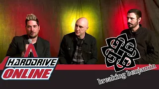 Breaking Benjamin - talk writing 'Red Cold River' and releasing 'Ember.' | HardDrive Online