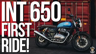 INT650 First Ride Review | 2022 Royal Enfield INT 650 | Ol' Man Ronin (S4,E43)