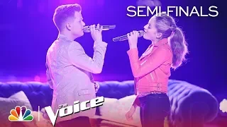 The Voice 2018 Britton & Brynn - Semi-Finals: "FourFiveSeconds/You Can't Always Get What You Want"