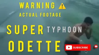 Actual Footage of Super Typhoon Odette | Wag Tularan ang Nasa Video Delikado | Dec.2021| Philippines