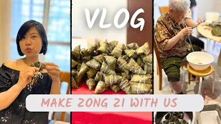 How we make Zongzi at home? (Chinese Indian style)