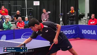 North American Youth Olympic Games Qualification - Kanak Jha v Nikhil Kumar - SF (Full Match)