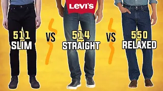 Which Levi's Jean Is Best FOR YOU? | 511 VS 514 VS 550