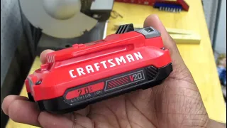 Craftsman 20 volt max Lithium Ion battery vs Off Brand Lithium Ion Battery