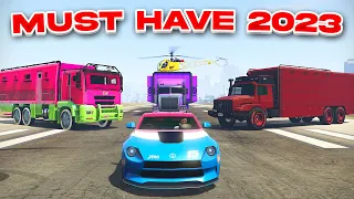 Useful Vehicles You MUST Have In GTA Online - Top Cars You Need To Own! (2023)