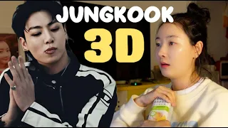 정국 3D 뮤비 리액션 , BTS (Jung Kook) - '3D' (ft. Jack Harlow) | REACTION