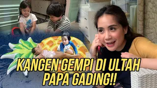 RAFATHAR BERHASIL BIKIN PAPA GADING HAPPY!! AKHIRNYA GEMPI DI IJININ BERENANG BARENG!!