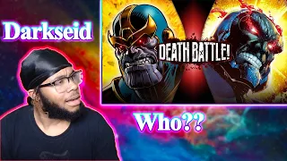 COME ON THANOS - Thanos Vs Darkseid Death Battle Reaction