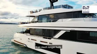 CUSTOM LINE NEW NAVETTA 30 - Exclusive Yacht Tour and Review - The Boat Show