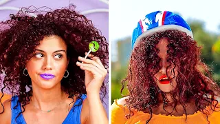 FUNNY HAIR STRUGGLES EVERY GIRL FACE || Beauty Hacks To Feel Gorgeous