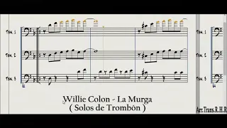 La Murga Salsa ( Pista y Partitura ) Solos de Trombones 3 voces