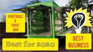 Vegetable van design  Best Business to do in corona crises