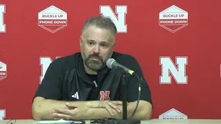 Huskers: Matt Rhule's comments following loss to Golden Gophers