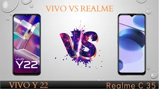 VIVO Y22 vs Realme C35 | VIVO Y22 | Realme C35