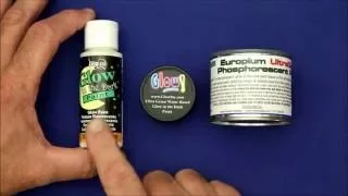 Glow in the Dark Paint Comparison