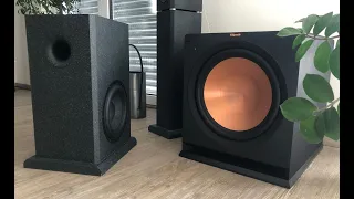 Bass Extreme - Klipsch R-115SW - Subwoofer - Unboxing - Test - unbelievable