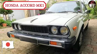 Présentation de Suki , une Honda Accord MK1 (1978), juste après son arrivée