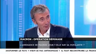 Macron : opération déminage - Les questions SMS  #cdanslair 28.08.2017