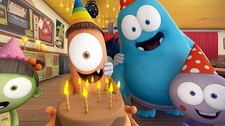 Funny Animated Cartoon 🎉 SPOOKIZ BIRTHDAY PARTY 🎉 스푸키즈 | Videos For Kids