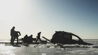 Зимняя рыбалка на Ладоге. Улов - Subaru Forester
