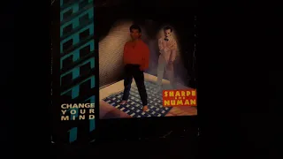 Gary numan and Bill sharpe change your mind 1985 7inch vinyl edition