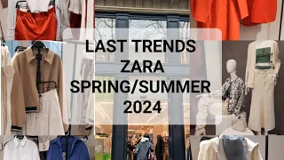 ZARA. NEW TRENDS IN THE SHOPS. PARIS. FRANCE. 2024. #shopping #haul #zara