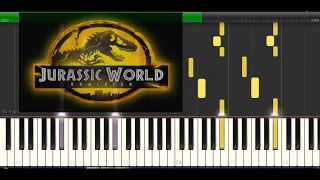 Jurassic World Dominion / Piano Tutorial Synthesia  #synthesia  #synthesiatutorial