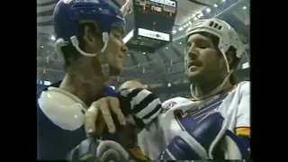 Maple Leafs - Blues rough stuff 5/9/93