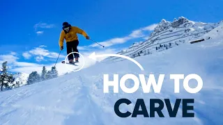 How To Carve On Skis | Moving from skidded to carving turns for intermediate skiers