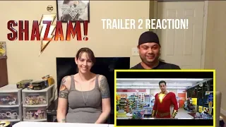 SHAZAM! Official Trailer 2 - REACTION!